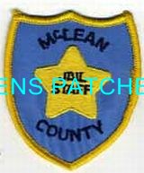 ILLINOIS,A,MCLEAN COUNTY SHERIFF JAIL STAFF HAT PATCH 1_wm